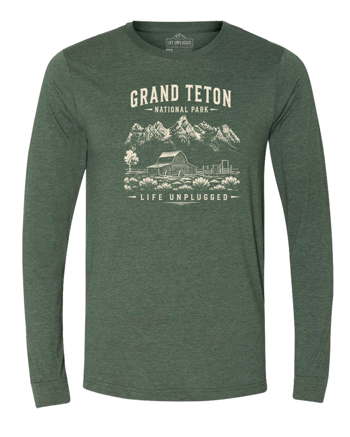 GRAND TETON NATIONAL PARK Long Sleeve T-Shirt