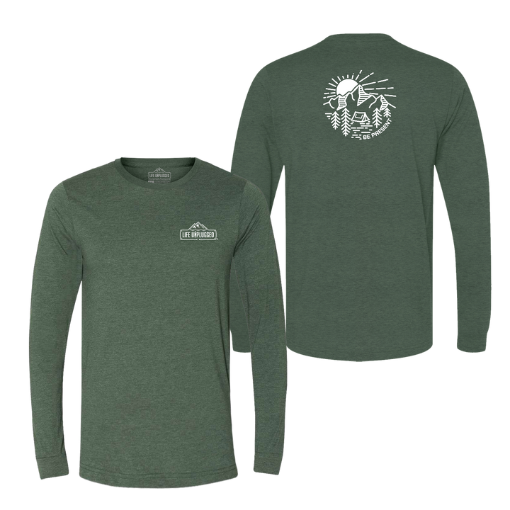 MOUNTAIN SUNSET Long Sleeve T-Shirt