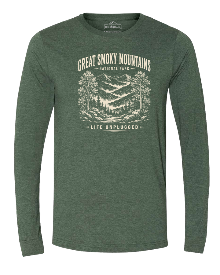 GREAT SMOKY MOUNTAINS NATIONAL PARK Long Sleeve T-Shirt