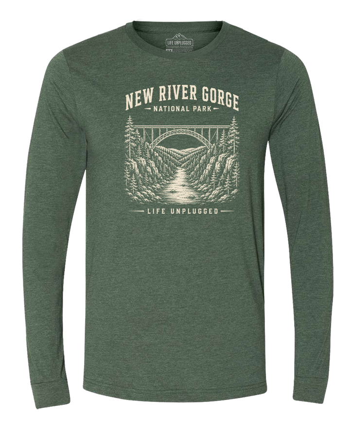 NEW RIVER GORGE NATIONAL PARK Long Sleeve T-Shirt