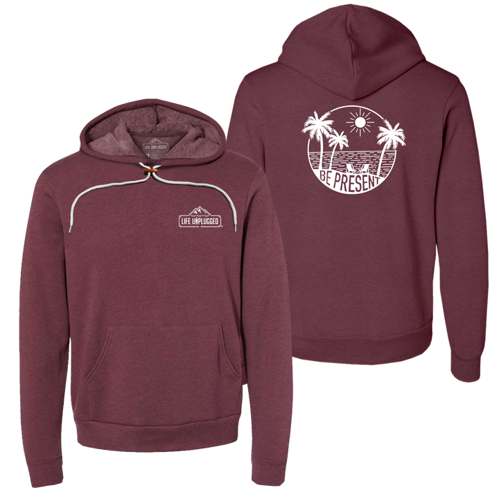 Be Present Beach Super Soft Hoodie