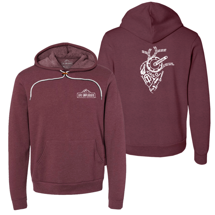 Anatomical Heart (Bicycle Parts) Super Soft Hoodie