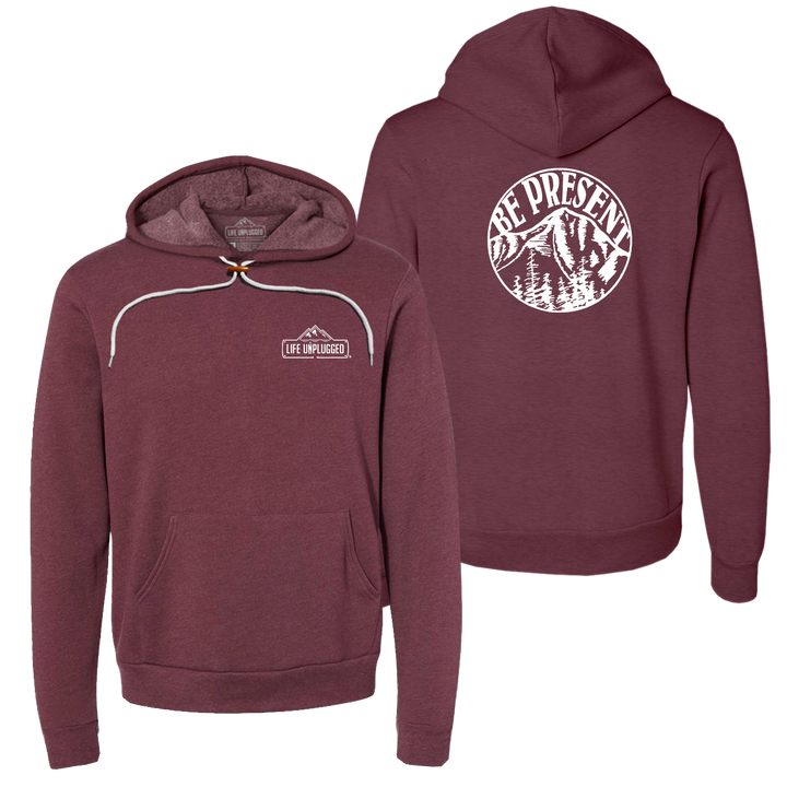 Be Present Mountain Super Soft Hoodie