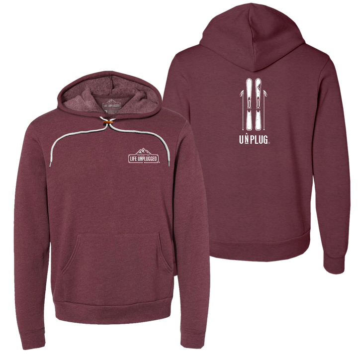 Skiing Super Soft Hoodie