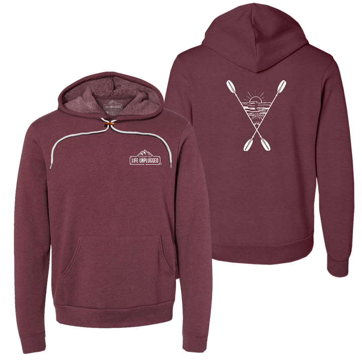 Kayaking Into The Sunset Super Soft Hoodie