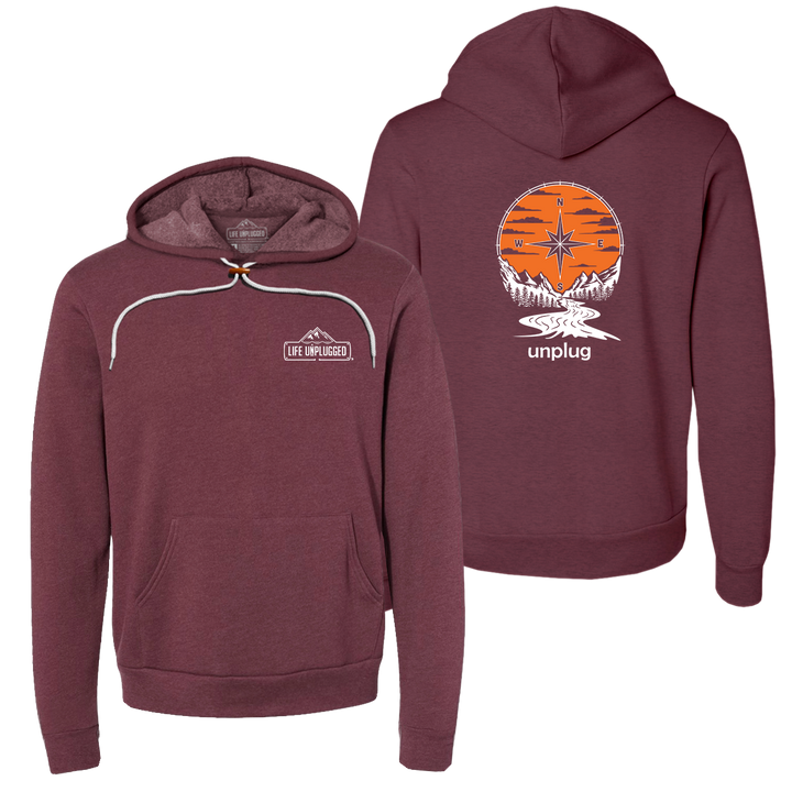 Compass Sunset Super Soft Hoodie