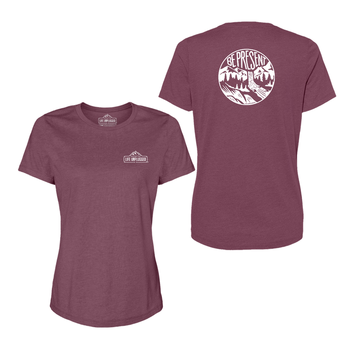 Be Present Waterfall Women's T-Shirt
