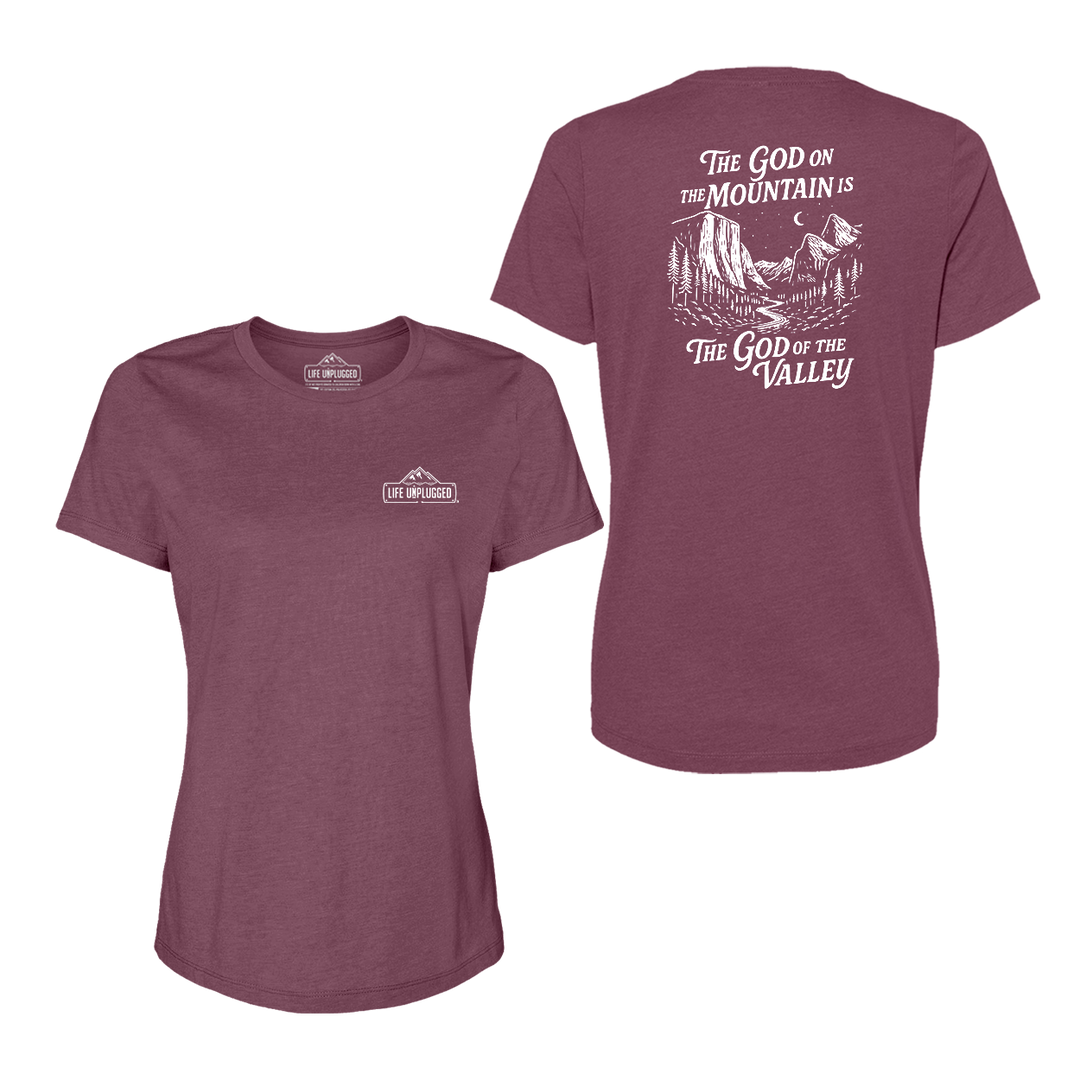 God On The Mountain Women's T-Shirt