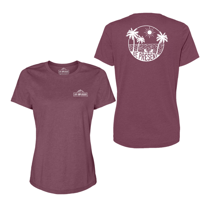 Be Present Beach Women's T-Shirt