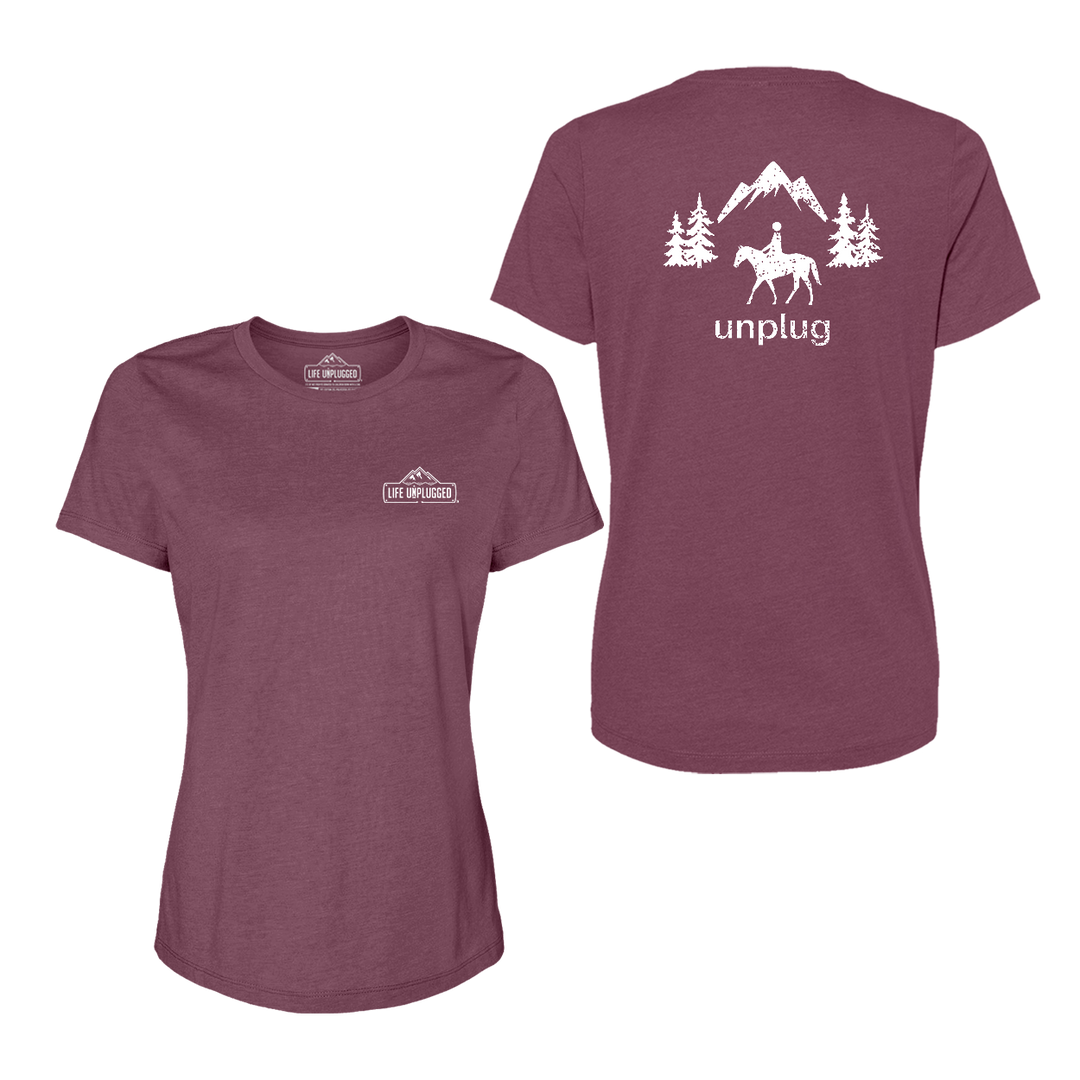 Horseback Riding Women's T-Shirt
