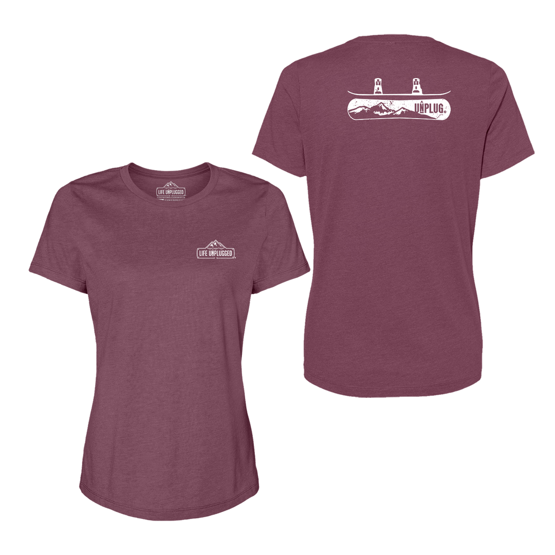 Snowboarding Women's T-Shirt
