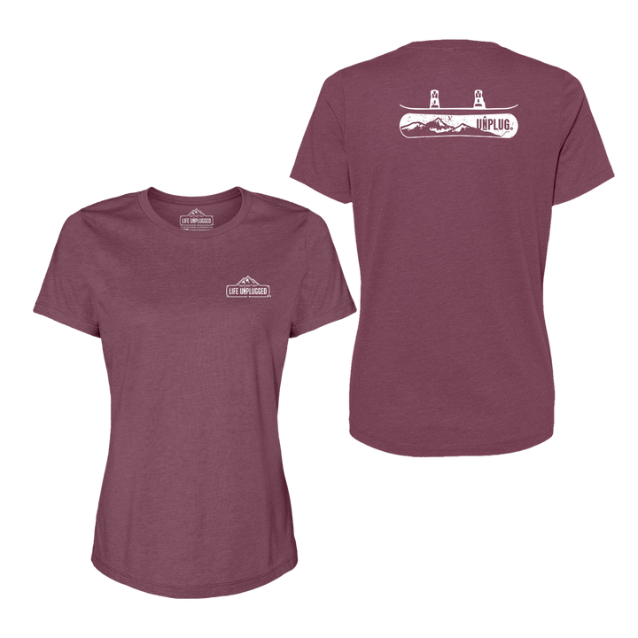 Snowboarding Women's T-Shirt