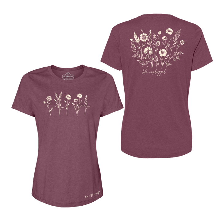 Live in the Moment Wildflower Women's T-Shirt