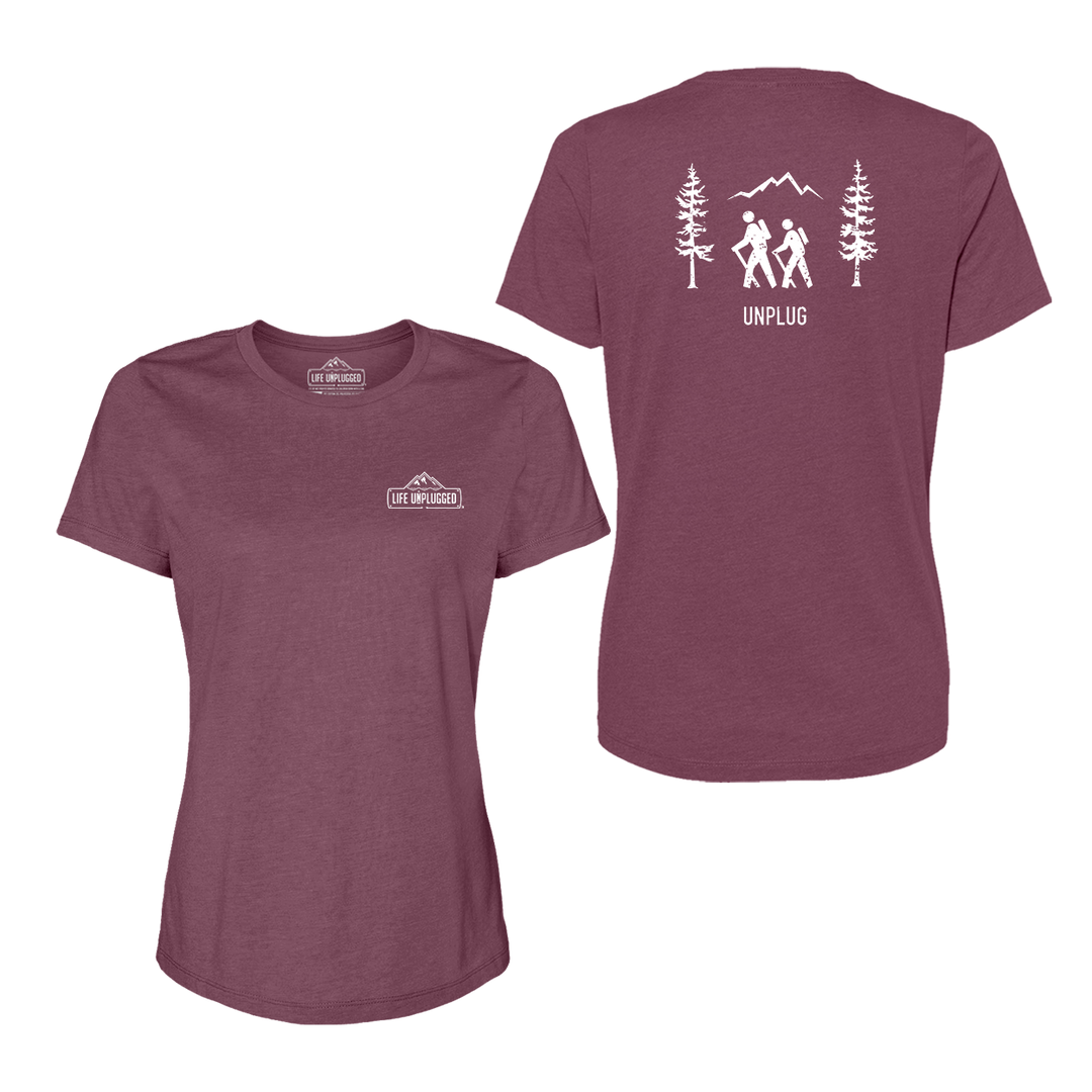 Hiking Scene Women's T-Shirt