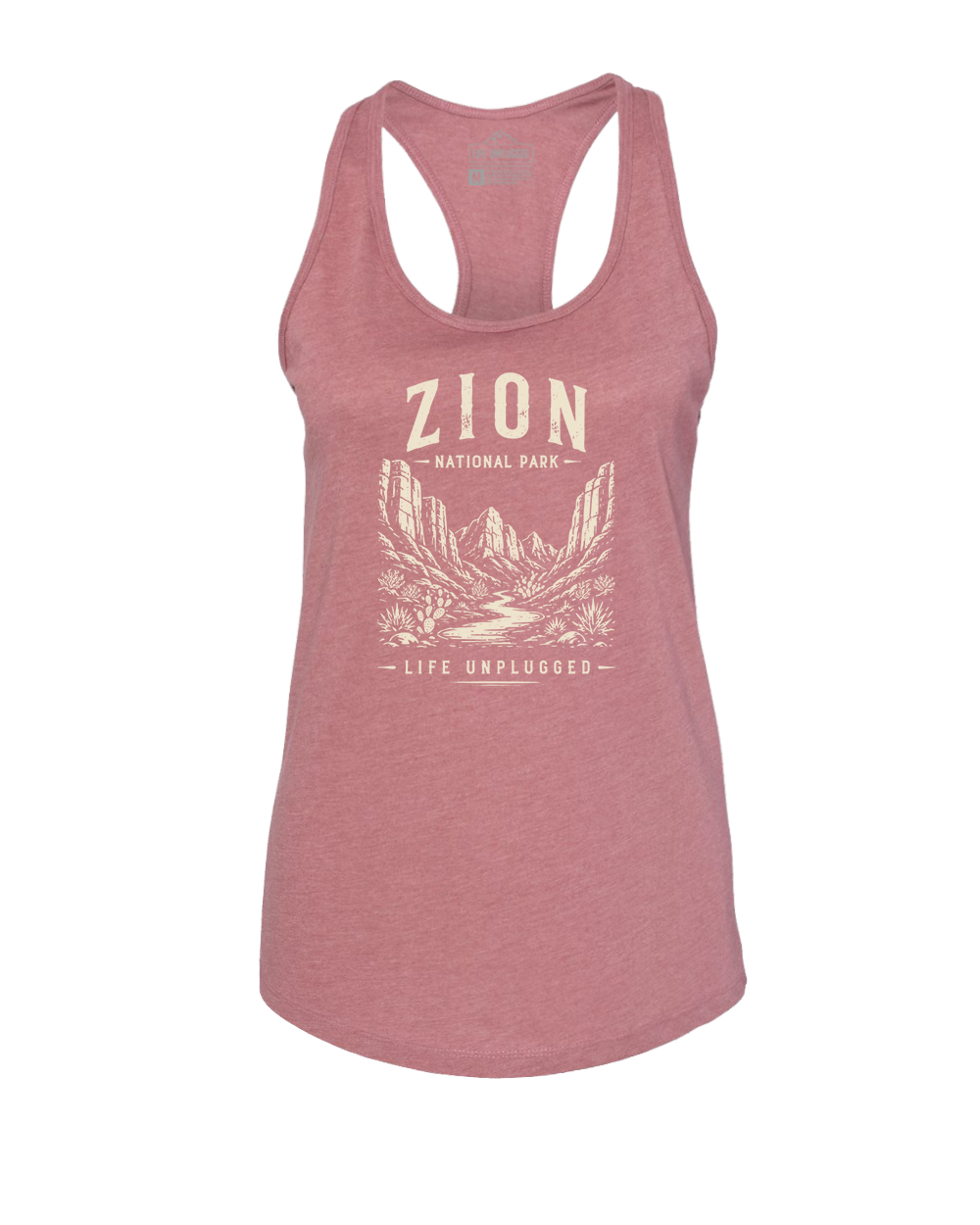ZION NATIONAL PARK Women's Racerback Tank Top