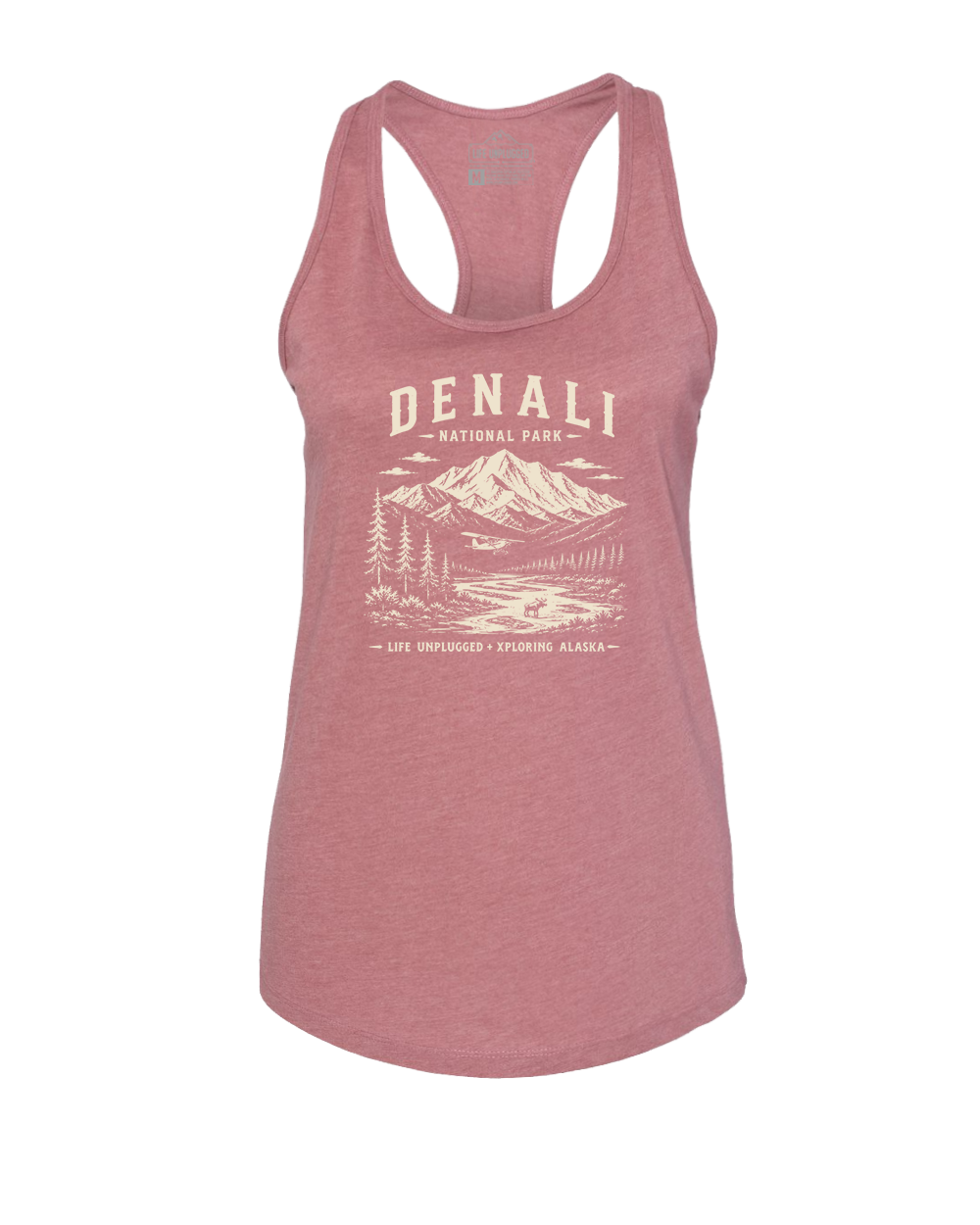 DENALI NATIONAL PARK Women's Racerback Tank Top