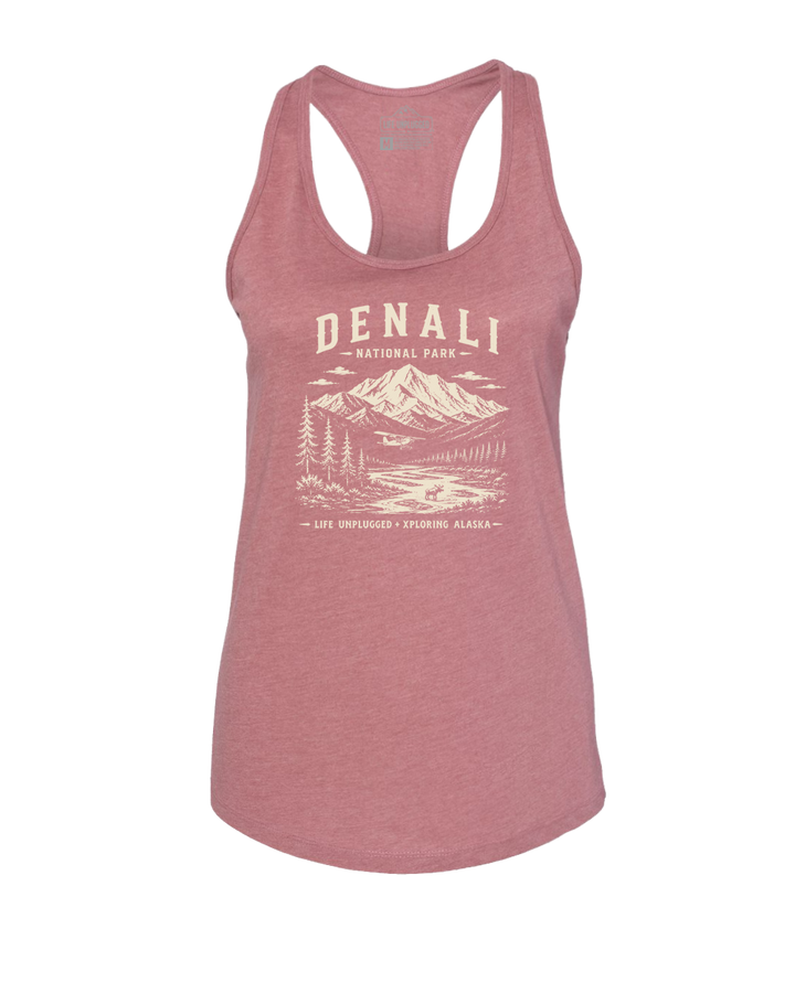 DENALI NATIONAL PARK Women's Racerback Tank Top
