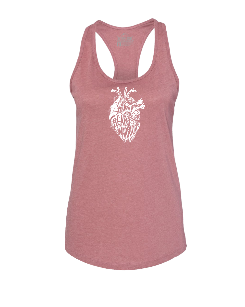 HEART WARRIOR Women's Racerback Tank Top