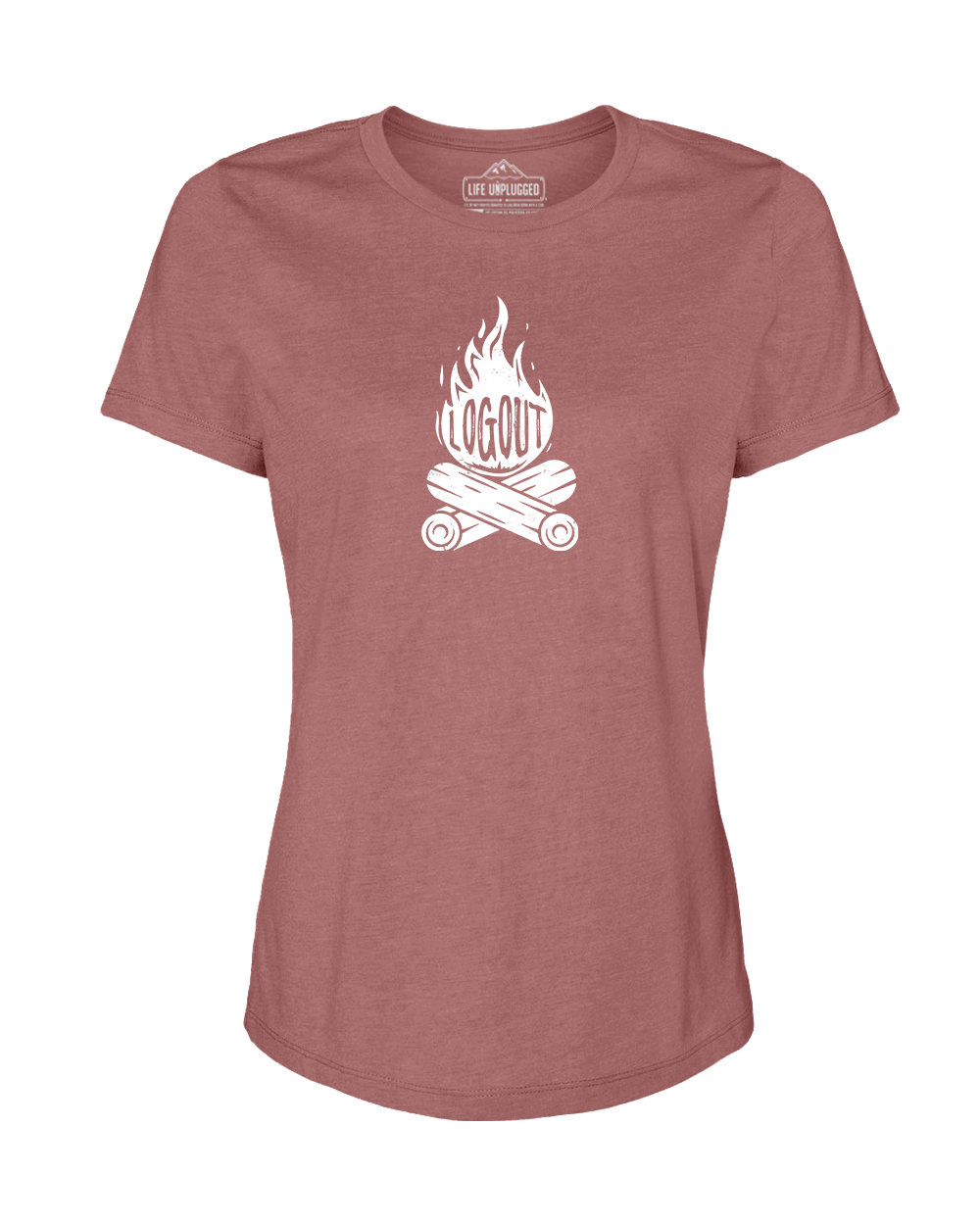 Log Out Campfire Women's T-Shirt