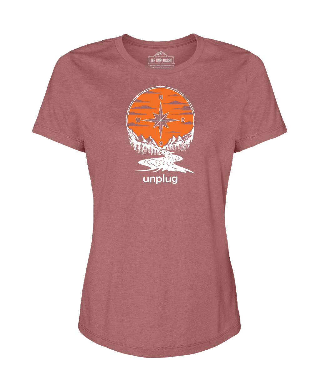 Compass Sunset Women's T-Shirt