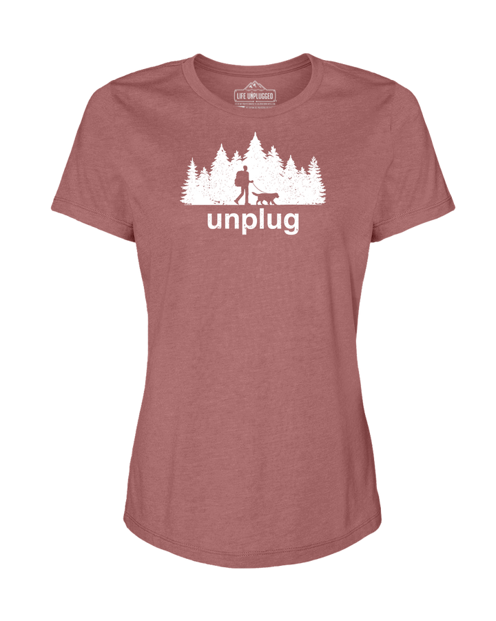 Dog Walks in the Woods Women's T-Shirt