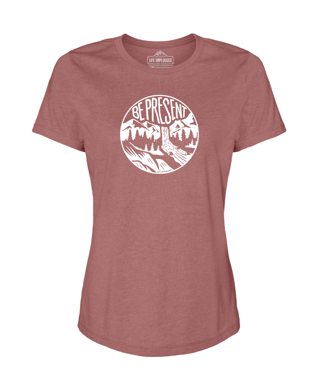 Be Present Waterfall Women's T-Shirt