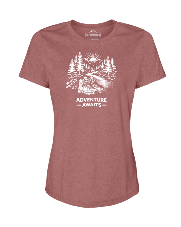ADVENTURE AWAITS Women's T-Shirt