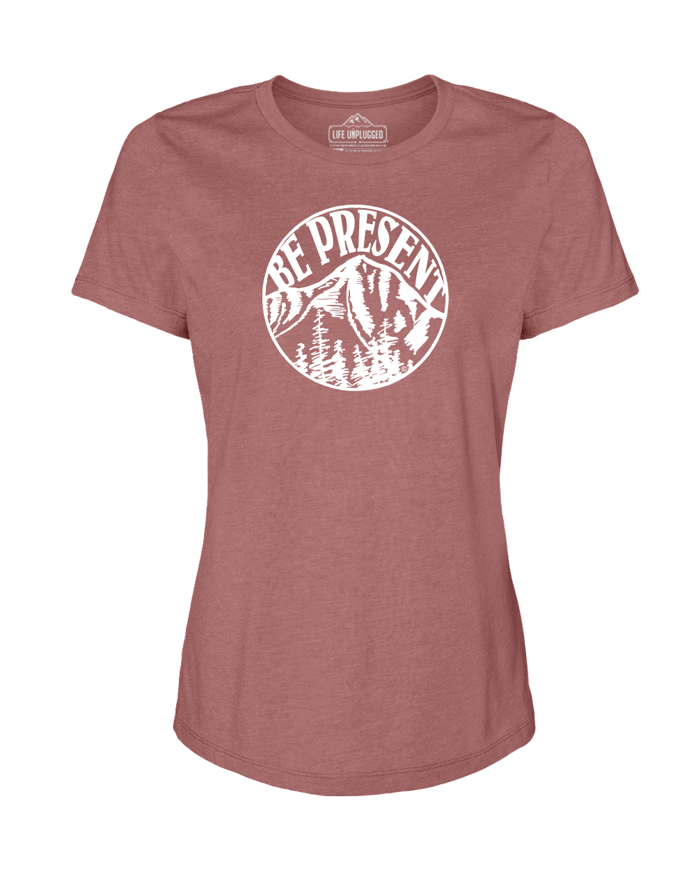 Be Present Mountain Women's T-Shirt