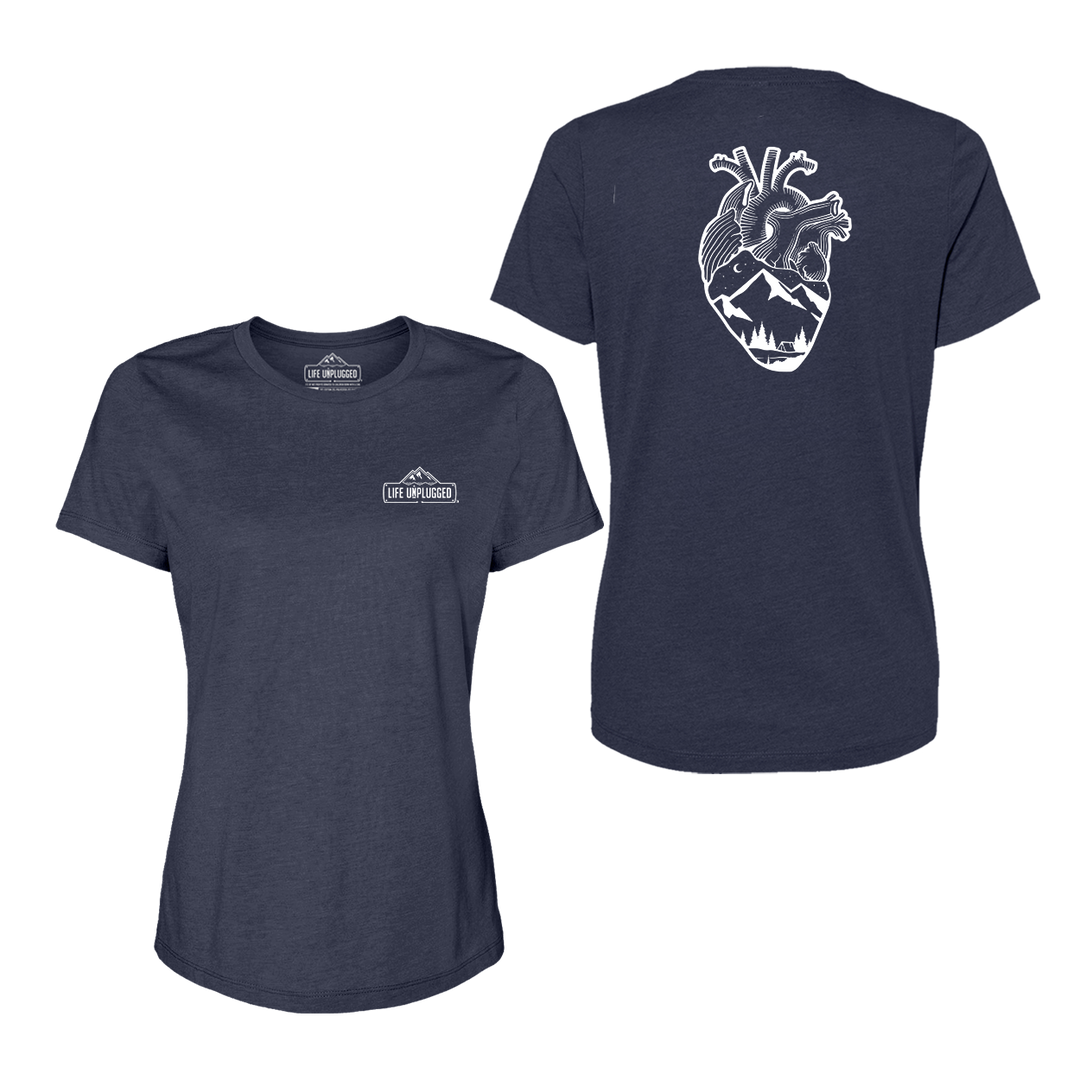 Anatomical Heart (Full Chest) Women's T-Shirt
