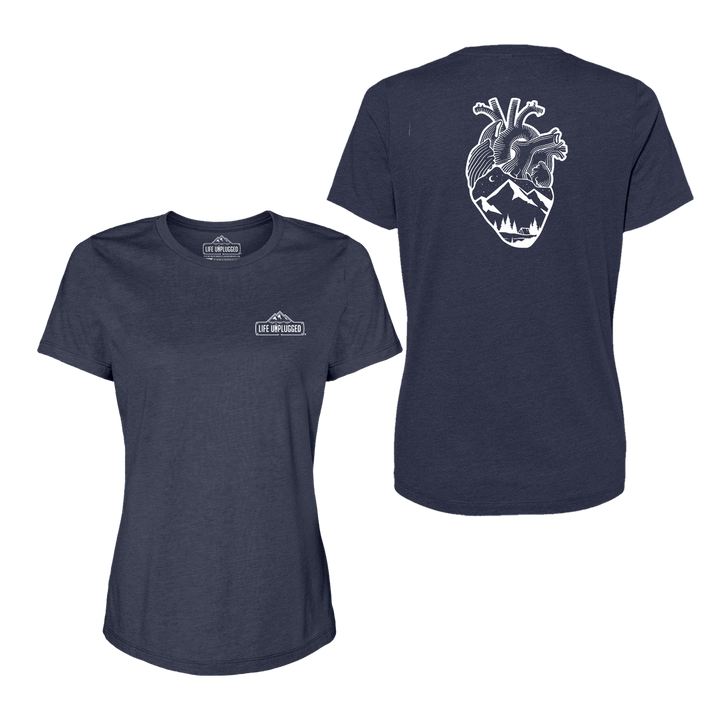 Anatomical Heart (Full Chest) Women's T-Shirt
