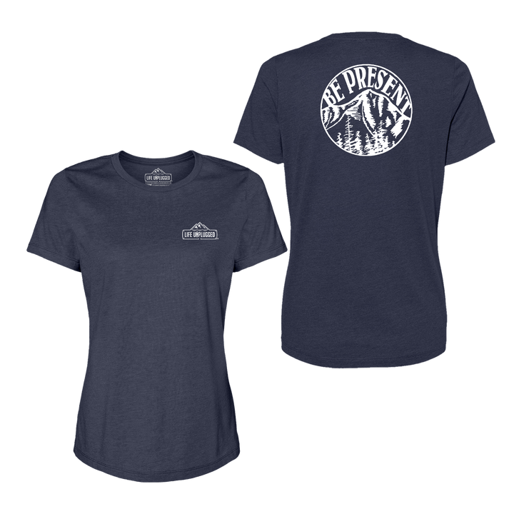 Be Present Mountain Women's T-Shirt