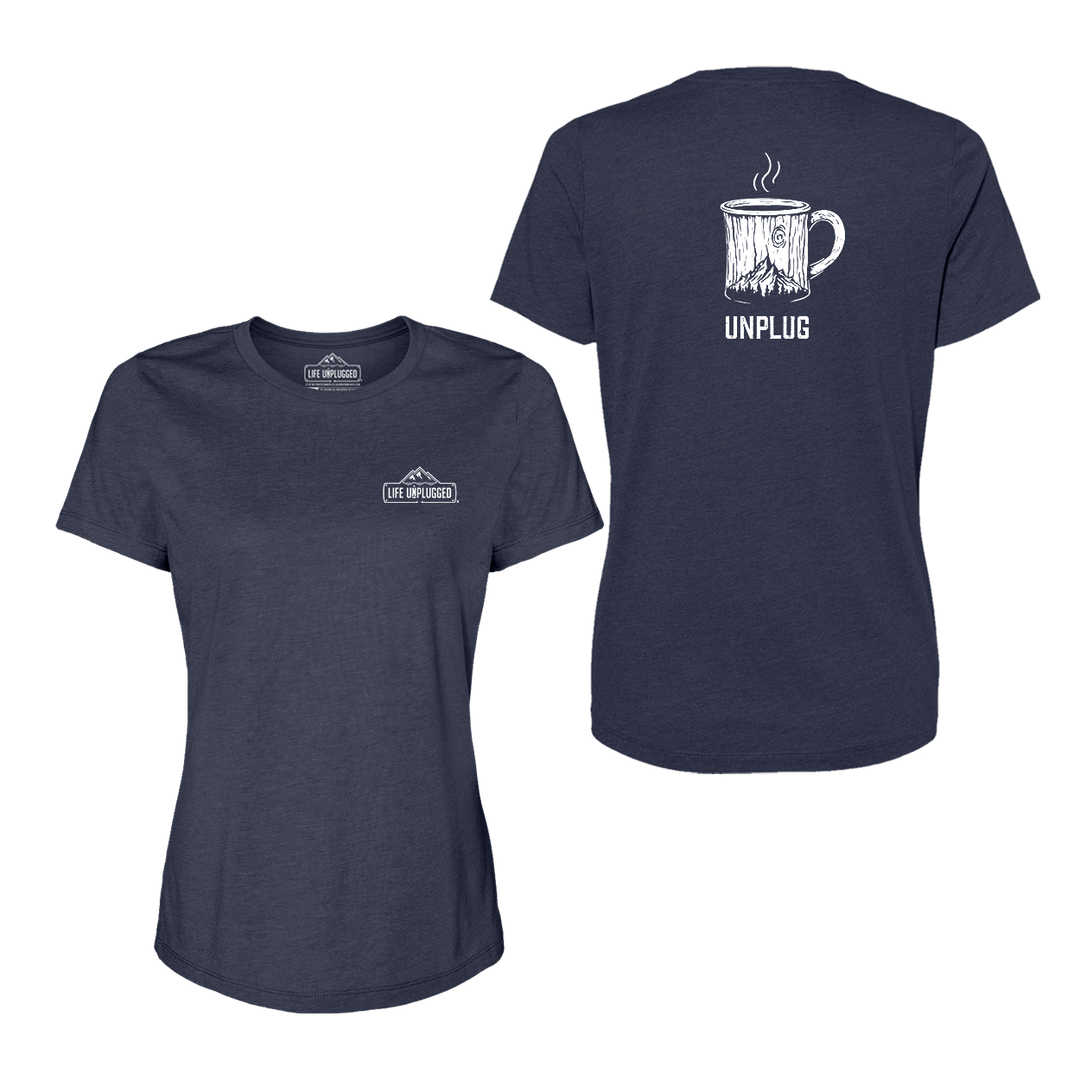 WOODEN COFFEE MUG Women's T-Shirt