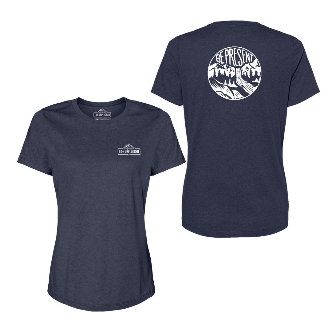 Be Present Waterfall Women's T-Shirt