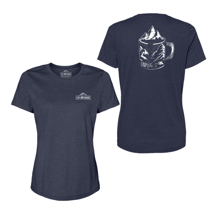 Coffee Mountain Scene Women's T-Shirt