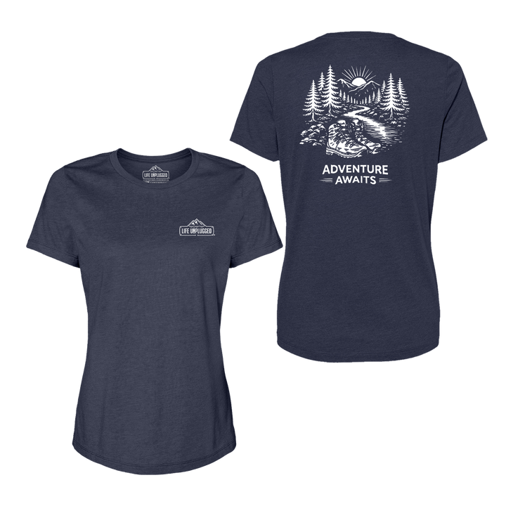 ADVENTURE AWAITS Women's T-Shirt