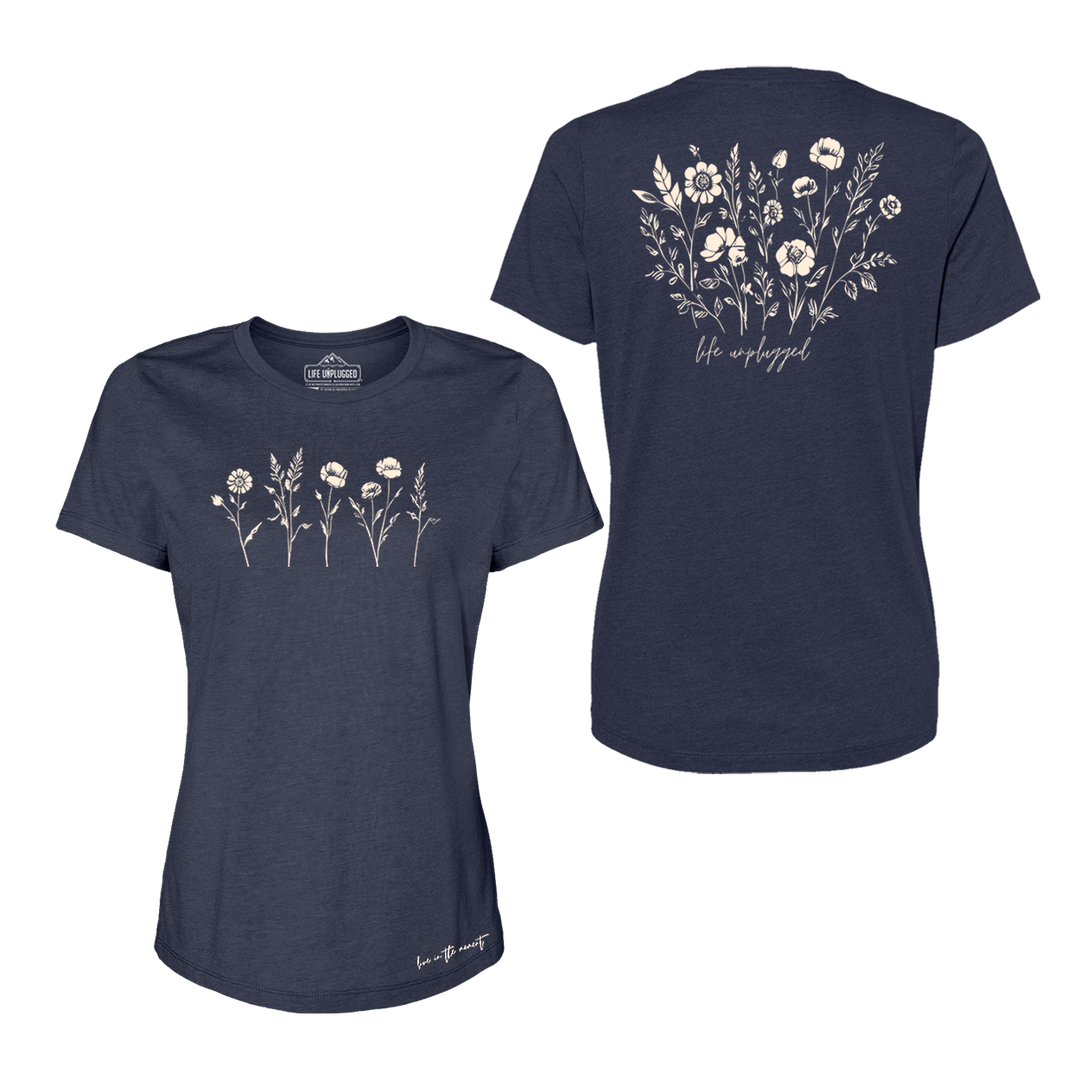Live in the Moment Wildflower Women's T-Shirt