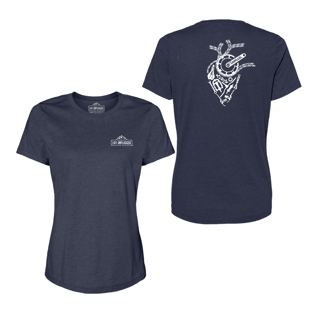 Anatomical Heart (Bicycle Parts) Women's T-Shirt