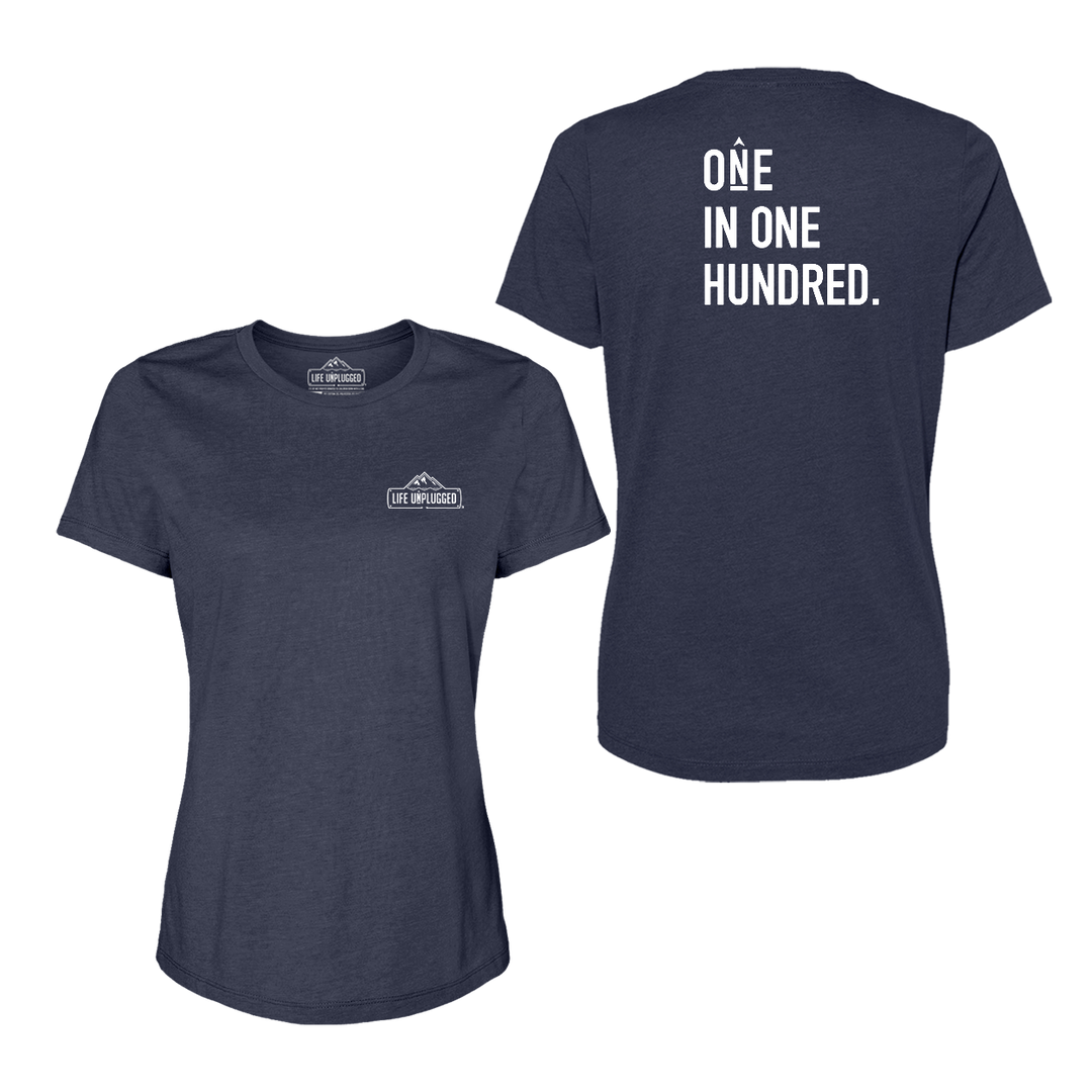 One in One Hundred Stacked Women's T-Shirt