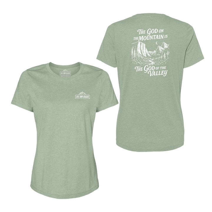 God On The Mountain Women's T-Shirt