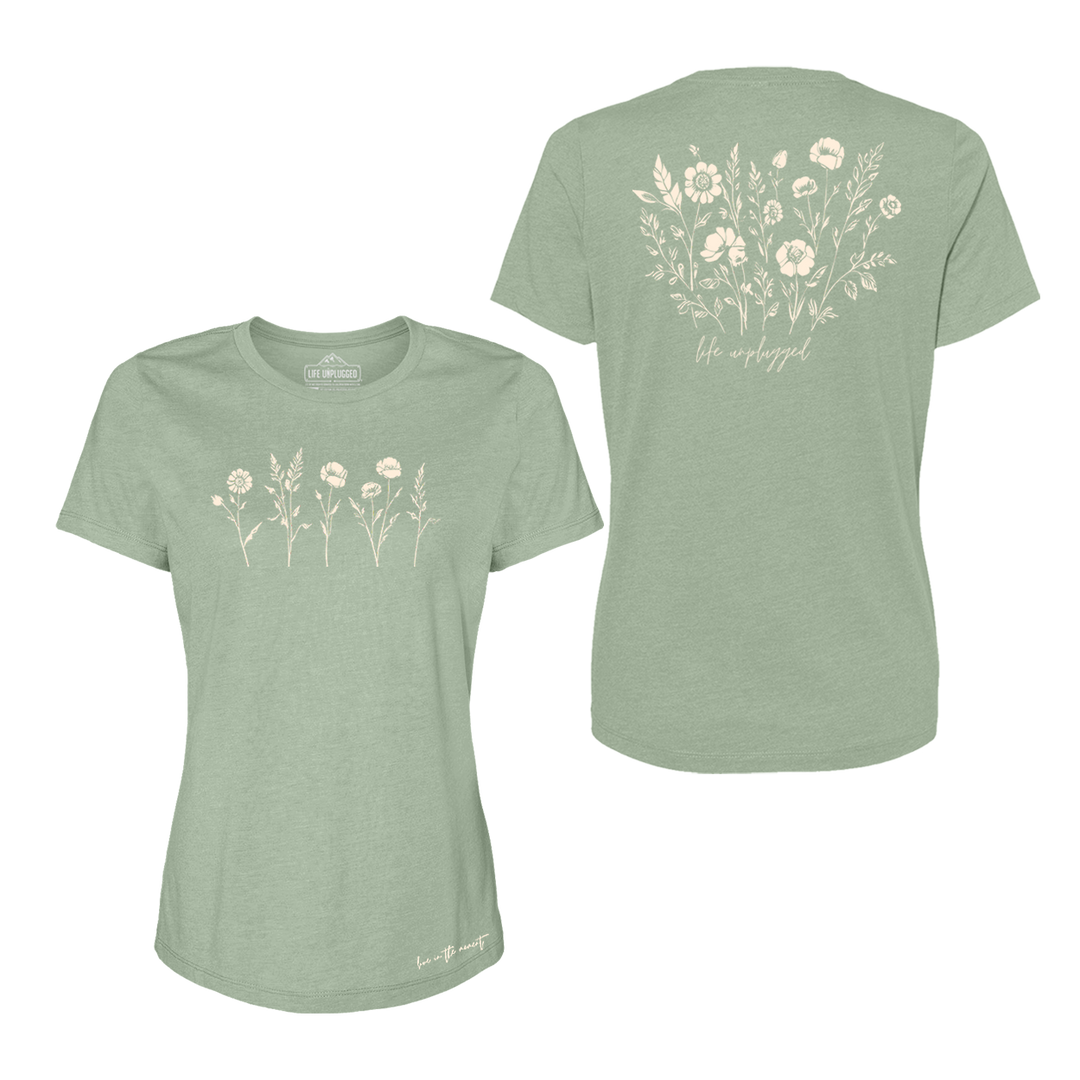 Live in the Moment Wildflower Women's T-Shirt