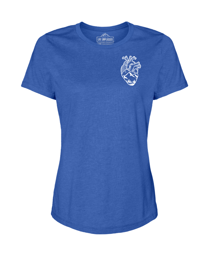 Anatomical Heart (Left Chest) Women's T-Shirt
