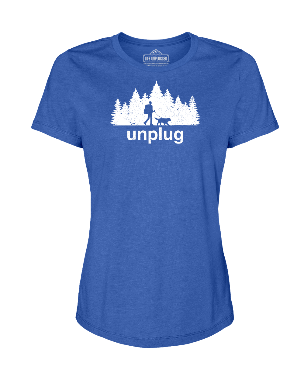 Dog Walks in the Woods Women's T-Shirt