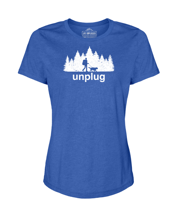 Dog Walks in the Woods Women's T-Shirt