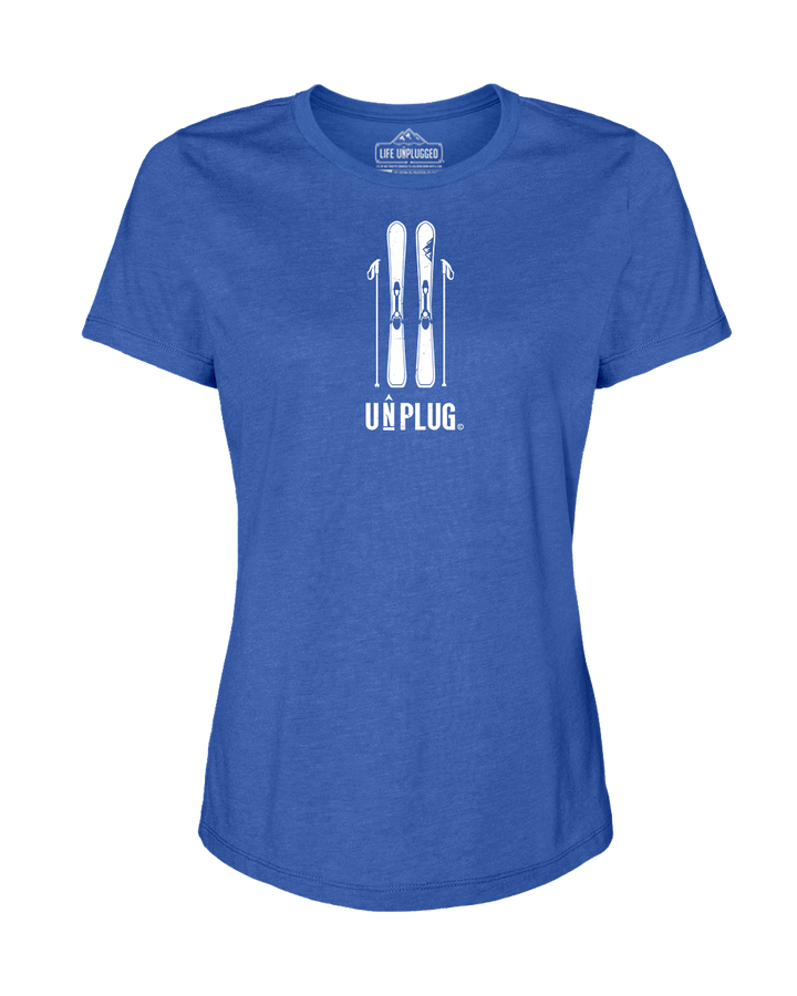 Skiing Women's T-Shirt