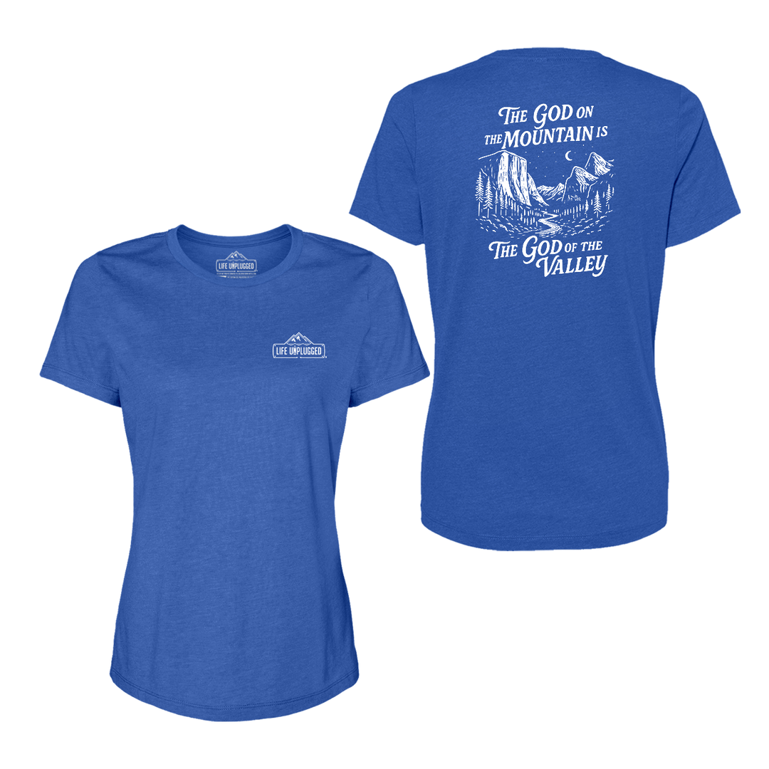 God On The Mountain Women's T-Shirt