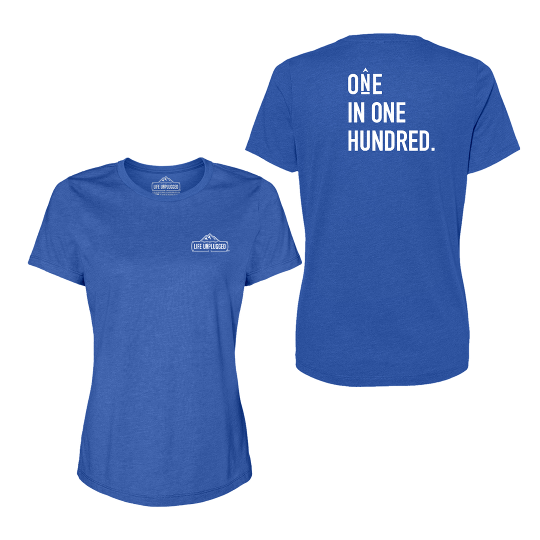 One in One Hundred Stacked Women's T-Shirt