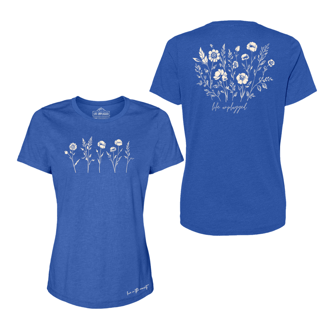 Live in the Moment Wildflower Women's T-Shirt