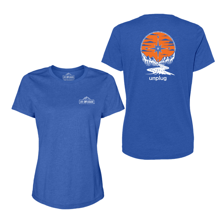Compass Sunset Women's T-Shirt