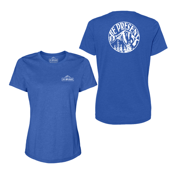Be Present Mountain Women's T-Shirt