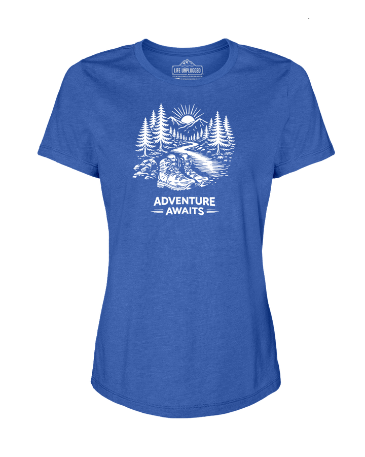 ADVENTURE AWAITS Women's T-Shirt